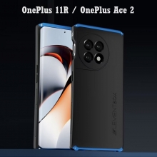 Чехол Element Case Solace (Element Box) для смартфона OnePlus 11R / OnePlus Ace 2, противоударный бампер, корпус из поликарбоната, алюминиевые накладки, бампер состоит из трёх частей, скрученных четырьмя винтиками, в комплект входит отвёртка и 2 запасных винтика, резиновые прокладки на внутренней поверхности рамы для защиты корпуса смартфона, встроенные кнопки регулировки громкости, двойное отверстие для крепления ремешка, фабричная упаковка, Киев, Київ