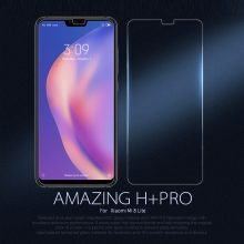 Защитное стекло Nillkin H+Pro для смартфона Xiaomi Mi8 Lite, закалённое стекло, бронированное стекло, 9H, толщина 0,2 мм, 2,5D, 2.5D, антибликовое покрытие, олеофобное покрытие, Киев