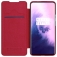 Чехол-книжка Nillkin (серия Qin) для смартфона OnePlus 7 Pro, смарт-чехол, чехол-книжка, противоударный чехол, горизонтальный флип, пластик, искусственная кожа, PU, чёрный, коричневый, красный, Киев