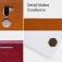 Чехол-книжка Nillkin (серия Qin) для смартфона Xiaomi Mi5S Plus, смарт-чехол, чехол-книжка, горизонтальный флип, пластик, искусственная кожа, PU, белый, чёрный, коричневый, красный, Киев