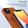 Чехол-книжка Nillkin (серия Qin Pro) для смартфона Apple iPhone 13, чехол-книжка, противоударный чехол, горизонтальный флип, пластик, искусственная кожа, PU, шторка-слайдер для защиты камеры от механических воздействий, чёрный, коричневый, красный, Киев