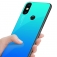 Чехол-накладка Amzboon для смартфона Xiaomi Mi6X / Xiaomi Mi A2, защитный чехол, противоударный чехол, термополиуретан, поликарбонат, закалённое стекло, градиентная окраска (цвета плавно переходят из одного в другой), монохромная окраска, накладки на кнопки регулировки громкости и включения / выключения, двойное отверстие для крепления ремешка, чёрный, красный, голубой, розовый, чёрный + фиолетовый, голубой + фиолетовый, красный + фиолетовый, розовый + фиолетовый, жёлтый + зелёный, Киев