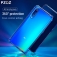 Чехол-накладка PZOZ (Airbag Version) для смартфона Xiaomi Mi9 SE, термополиуретан, дополнительная защита углов смартфона «воздушными подушками», накладки на кнопки регулировки громкости и включения / выключения, двойное отверстие для крепления ремешка, прозрачный, прозрачный с чёрным оттенком, прозрачный с красным оттенком, Киев