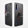 Чехол-накладка с магнитным кольцом для смартфона Xiaomi Mi9 Lite / Xiaomi Mi CC9, противоударный бампер, термополиуретан (TPU), накладки на кнопки регулировки громкости и включения / выключения, несъёмное кольцо для пальца, которое также можно использовать как подставку при просмотре видео, угол поворота кольца 360 градусов, угол наклона кольца 150 градусов, металлический сердечник крепится к автомобильным магнитным держателям, чёрный, синий, красный, розовый, Киев