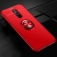 Чехол-накладка с магнитным кольцом для смартфона Xiaomi Redmi 8, противоударный бампер, термополиуретан (TPU), накладки на кнопки регулировки громкости и включения / выключения, несъёмное кольцо для пальца, которое также можно использовать как подставку при просмотре видео, угол поворота кольца 360 градусов, угол наклона кольца 150 градусов, металлический сердечник крепится к автомобильным магнитным держателям, чёрный, синий, красный, розовый, Киев