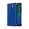 Чехол-накладка с рисунком в виде сот для смартфона Xiaomi Redmi Note 8 Pro, задняя панель из поликарбоната, рама из термополиуретана, сочетание жёсткости с гибкостью, дополнительная защита углов смартфона «воздушными подушками», накладка на кнопки регулировки громкости и включения / выключения, чёрный + прозрачный, чёрный + серый, чёрный + красный, чёрный + синий, чёрный + зелёный, Киев