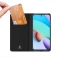 Чехол-книжка Dux Ducis для смартфона Xiaomi Redmi 10 5G / Xiaomi Redmi Note 11E (China), горизонтальный флип, искусственная кожа, накладка из термополиуретана, встроенные магниты для фиксации чехла в закрытом и открытом состоянии, отделение для платёжных карт / визиток, возможность трансформации чехла в подставку для просмотра видео, чёрный, синий, золотой, розовый, Киев, Київ