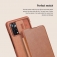 Чохол-книжка Nillkin (серія QIN Pro) для Xiaomi Poco X4 Pro 5G, горизонтальный фліп, штучна шкіра, шторка-слайдер для захисту камеры від механічного впливу, відділення для платіжних карт / візитівок, металевий шильд Nillkin на лицьовому боці, чорний, коричневий, червоний, Київ, Киев