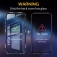 Магнитный чехол Luphie с задней стеклянной панелью для смартфона Xiaomi Mi9 Lite / Xiaomi Mi CC9, противоударный бампер, рама из магналия, сплав алюминия и магния, задняя панель из закалённого стекла, бронированное стекло, соединяются магнитами, 9H, не влияет на качество приёма / передачи сигнала, не мешает беспроводной зарядке, чёрный, синий, красный, Киев