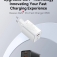 Мережевий зарядний пристрій Baseus GaN 5 Pro Quick Charger 65 Вт (USB Type-C + USB Type-C + USB) + кабель 100 Вт, для зарядки ноутбуків, CCGAN65E5, поддержка одновременной зарядки трёх устройств, Qualcomm Quick Charge 4+, Quick Charge 3.0, USB Power Delivery 3.0, PPS, SCP, FCP, AFC, APPLE 2.4A, PE+, смарт-чип Baseus Power Split II, охлаждение Baseus Cooling Technology, 6-уровневая защита, кабель Baseus 100 Вт, Київ, Киев