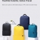 Рюкзак Xiaomi Mi Small Backpack (20 л), водоотталкивающий полиэстер, 4 кармана, застёжки-молнии группы компаний YKK (Япония), пластиковые пряжки ТМ Nx Lite от группы компаний ITW (США), удобные заплечные ремни, ручка для переноски рюкзака в руке, логотип Mi, чёрный, тёмно-синий, голубой, жёлтый, объём 20 л, Киев