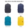 Рюкзак Xiaomi Mi Small Backpack (20 л), водоотталкивающий полиэстер, 4 кармана, застёжки-молнии группы компаний YKK (Япония), пластиковые пряжки ТМ Nx Lite от группы компаний ITW (США), удобные заплечные ремни, ручка для переноски рюкзака в руке, логотип Mi, чёрный, тёмно-синий, голубой, жёлтый, объём 20 л, Киев