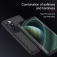 Текстурированный чехол-накладка Nillkin для смартфона Xiaomi Mi10 Ultra, textured case, противоударный бампер, рифлёный пластик с нейлоновым волокном, рама из термополиуретана, логотип Nillkin, двойное отверстие для крепления ремешка, чёрный, Киев