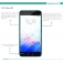 Защитное стекло Nillkin для смартфона Meizu M3 / M3 Mini, закалённое стекло, 9H, антибликовое покрытие, олеофобное покрытие, Киев